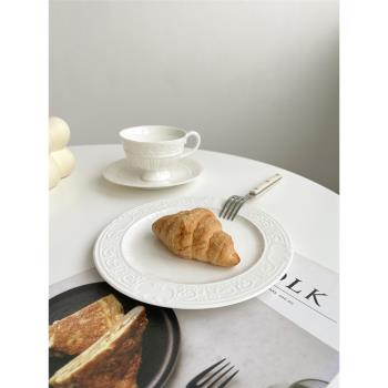 態生活復古輕奢風陶瓷咖啡杯下午茶高檔精致歐式餐具杯碟套裝茶杯