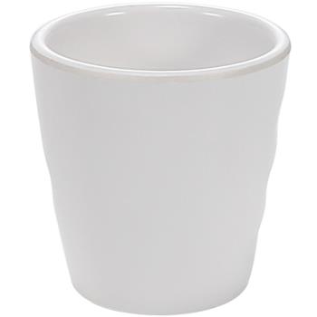 仿瓷塑料杯子白色密胺餐具創意酒店餐廳飯店茶杯酒杯水杯商用10個