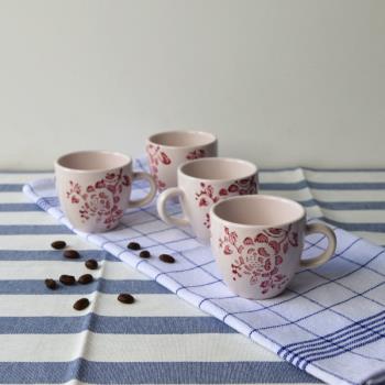 中國風手繪陶瓷品茶杯個人小茶杯創意陶瓷濃縮咖啡杯加厚意式特濃