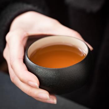 日式喝茶復古品茗杯陶瓷