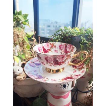 鋒源陶瓷 |午後田園| 咖啡杯子高檔精緻家用咖啡杯歐式下午茶茶杯