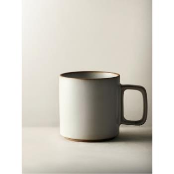 九土日式復古粗陶咖啡杯陶瓷杯子對杯家用馬克杯辦公室設計師茶杯
