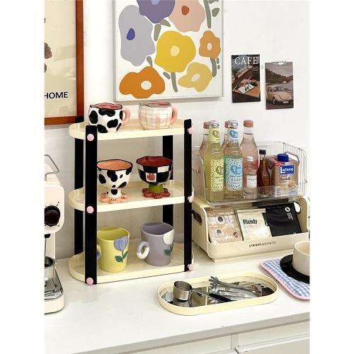 咖啡角咖啡臺防塵杯子收納置物架茶杯馬克杯收納架杯架水杯架架子