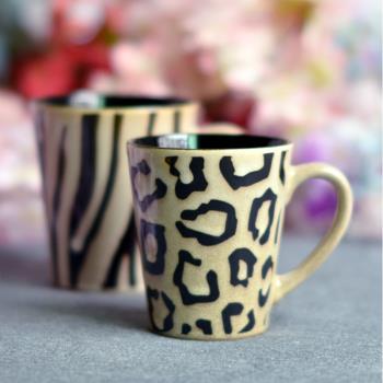 創意田園陶瓷大容量馬克杯辦公室泡茶杯水杯咖啡杯子早餐情侶對杯