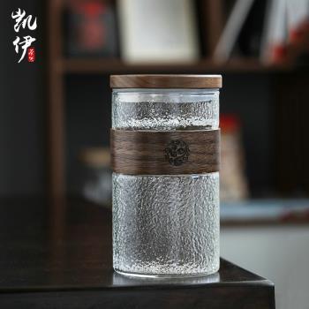 錘紋杯日式家用辦公室隔熱茶杯加厚耐熱透明玻璃茶水分離涼水杯子