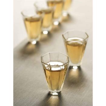 九土手工玻璃小茶杯耐熱品茗聞香茶杯日式功夫茶具透明茶杯主人杯