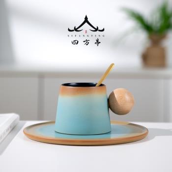 空見 馬克杯咖啡杯陶瓷小巧辦公室茶杯水杯杯子高檔精緻女高顏值