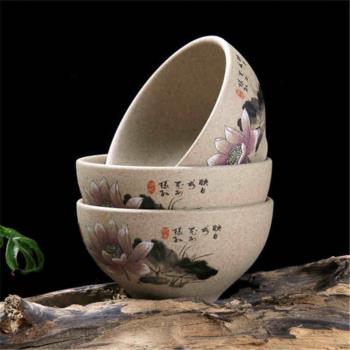 陶瓷紫砂復古單只荼杯功夫茶具