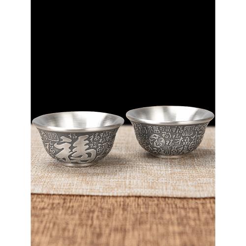 純銀製　大、中、小、３個盃 銀杯 純銀 盃 3個 銀杯 純銀 盃 3個 純銀 盃 純銀杯 ZX-25 –