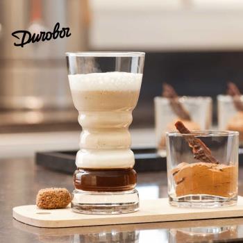 Durobor個性果汁杯咖啡鋼化玻璃