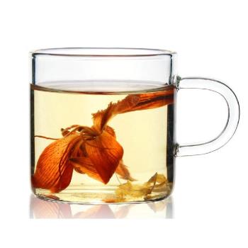 耐熱玻璃茶杯功夫茶具透明品茗杯咖啡杯花茶杯品茶杯喝水杯小把杯