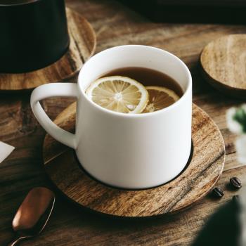 咖啡杯套裝小精致網紅陶瓷杯碟北歐拿鐵杯美式茶杯高級下午茶杯子