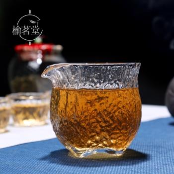 日本手工藝茶杯錘目紋玻璃