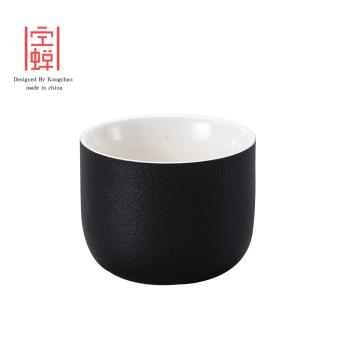 陶瓷空蟬家用簡約日式小茶杯