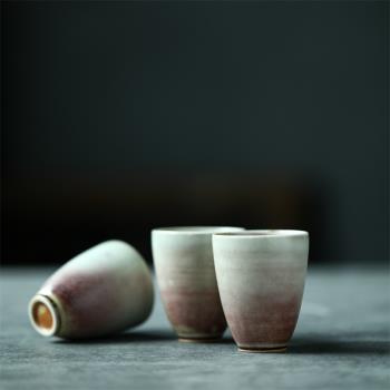 景德鎮溪紅純手工陶瓷可養聞香杯