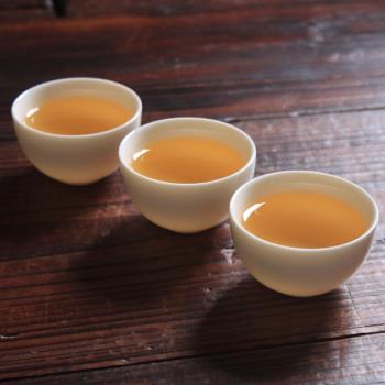 茗盛堂象牙白小單杯茶碗陶瓷茶具德化白瓷功夫茶杯主人品茗杯杯子