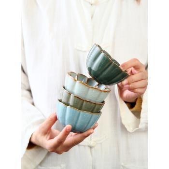 哥窯主人杯陶瓷小茶杯開片個人專用品茗杯中式功夫茶具茶盞家用