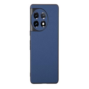適用於OnePlus一加ACE3手機殼5G防摔保護皮套1+11全包邊布紋荔枝皮紋素皮耐磨男女款二合一商務插卡情侶後蓋