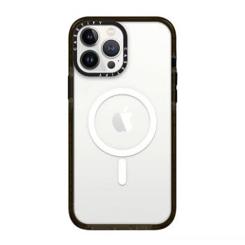 CASETi基礎純色透明MagSafe磁吸蘋果15pro手機殼適用iPhone14ProMax 13簡約個性網紅明星同款12pro保護殼