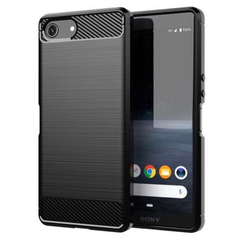 索尼Xperia Ace手機殼 索尼Ace保護套 Sony碳纖維全包硅膠軟殼潮