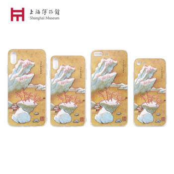 上海博物館 燕吳八景圖iphone7/8/7P/8P/XM/X/XS蘋果防摔手機殼