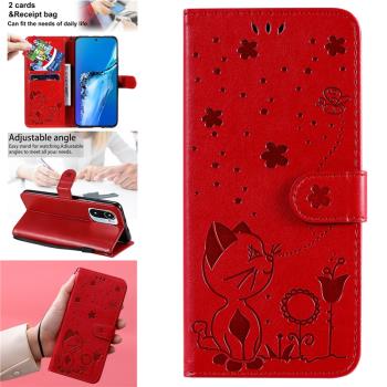 適用於小米11i電話套mi11i手機殼卡通女款皮套翻蓋軟矽膠11i外殼
