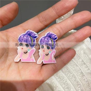 飾品發夾手機殼美甲卡通diy