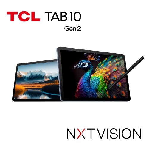 TCL TAB 10 Gen 2 10.4吋WiFi (4G/128G) 平板電腦(贈三折翻蓋可立皮套+