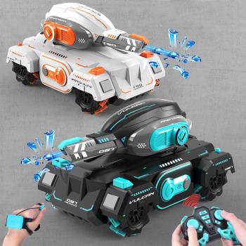 電動漂移rc遙控車坦克兒童玩具車男孩越野四驅車汽車充電可開炮