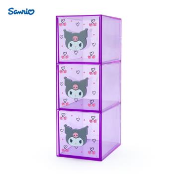 【進口】Sanrio三麗鷗三格收納盒庫洛米玉桂狗帕恰狗美樂蒂