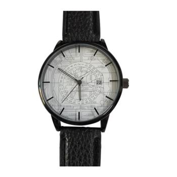 ASOS Watch2023新款男士潮流簡約三指針真皮日歷手表男女同款手表