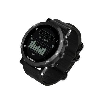 戶外運動手表GPS心率夜光海拔高度計氣壓指南針溫度專業潛水手表9