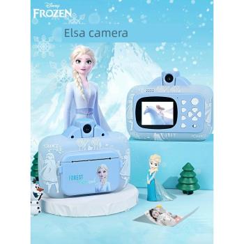 迪士尼艾莎公主小女孩的生日禮物3一6歲女童玩具愛莎冰雪奇緣相機