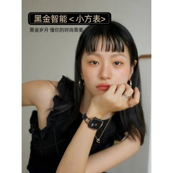 華強北watch智能手表女款2024藍牙電話多功能心率NFC支付運動手環