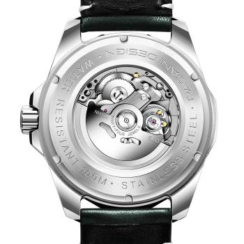夜光防水時尚男士手表強全自動機械運動精鋼鋼帶皮帶日歷國產腕表