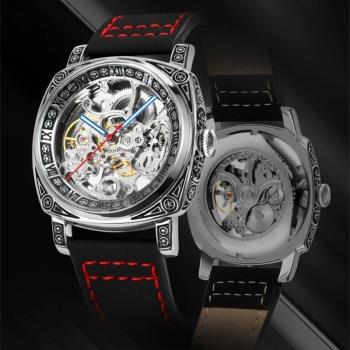 新款時刻美手表男鏤空陀飛輪機械表男士手表正品十大品牌男款名牌