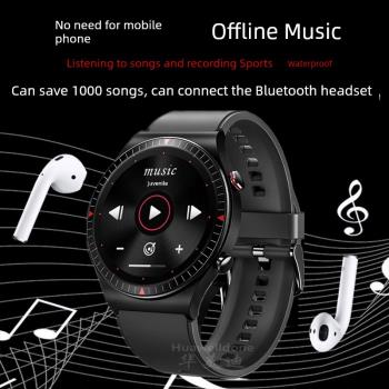 適用黑鯊游戲手機2 Helo智能手表可連藍牙耳機離線聽歌錄音樂通話