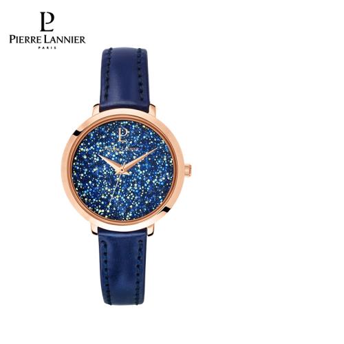 Pierre Lannier法國連尼亞星空手表女 小表盤女表 滿天星105J966