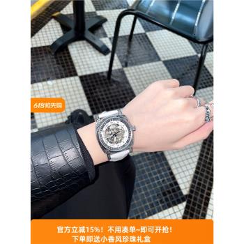 輕奢小眾機械手錶女名牌鏤空全自動機械表2023新款女表女士女款表