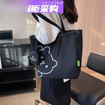 日本FS韓版休閑大容量包包新款女包簡約百搭通勤女包包大學生上課