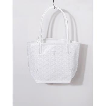 法國GY Anjou Mini bag 雙面真皮菜籃子Tote Bags迷你購物袋包女