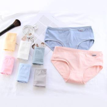 1Pack Women's Sexy Underwear Lace Band Cotton Thong Pant