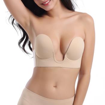 Sexy Backless Bra Strapless Silicone Invisible Push up Bra