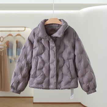 【芙】小個子簡約時尚氣質羽絨服外套2023冬季新款設計師品牌女裝