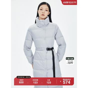 OBEG 22冬立領亮面泡芙羽絨服