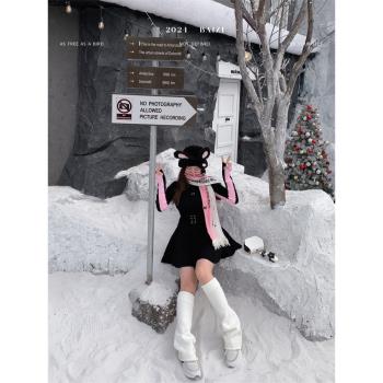 重工織法!’【chan*eI滑雪系列搭·@萬能傘裙】白子新款半裙女