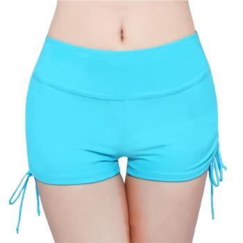 Tight sports drawcord boxer shorts for women運動抽繩平角短褲