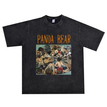 美國實驗音樂家Panda Bear樂隊Animal Collective潘達貝爾T恤男女