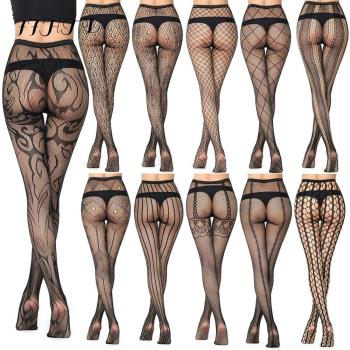 New Arrival Thin Women Pantyhose Sexy Solid Fishnet Tights