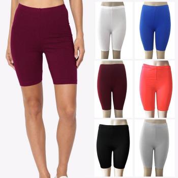 ctive Hot Sale Sink Mid Waist Cycling Slim Shorts For Ladies